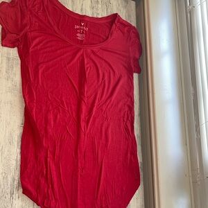 Deep pink/red American Eagle Soft & Sexy Tshirt